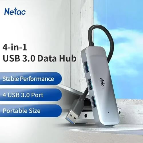 Netac WF11 USB3.0 Type-A 4-Port Hub