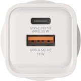 Verbatim 35W GaN Charger with 1x USB-C and 1x USB-A