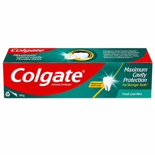 Fluoride Toothpaste Cool Mint 180g Colgate Pack of 6