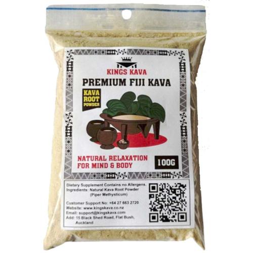 Kava Root Powder 100g Kings Pack of 10