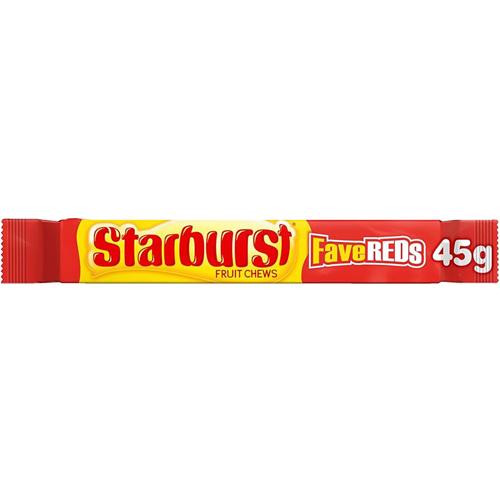 Fruit Chews FaveReds Stick 45g Starburst Pack of 24