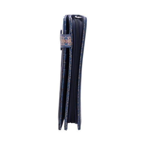 Lisa Parker A Brush With Magick Cat Purse Navy 18.5cm - Nemesis Now