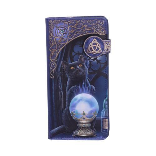 Lisa Parker The Witches Apprentice Cat Crystal Ball Purse 18.5cm - Nemesis Now