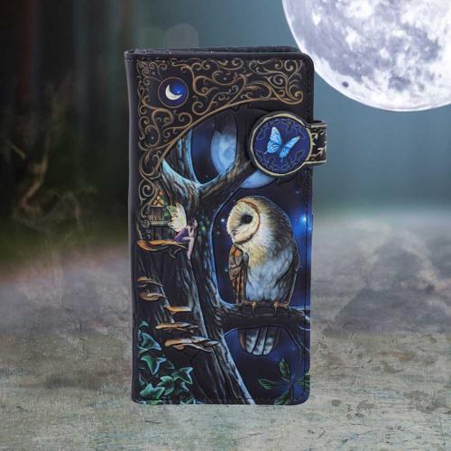 Lisa Parker Fairy and Owl Purse 18.5cm - Nemesis Now