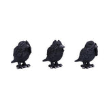 Three Wise Ravens 8.7cm - Nemesis Now