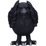 Three Wise Ravens 8.7cm - Nemesis Now