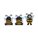 Three Wise Bees 9.5cm - Nemesis Now