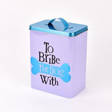 Dog Treats Storage Tin - Brightside - Pack of 2