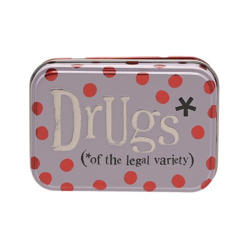 Drugs Storage Tin - Brightside - Pack of 3