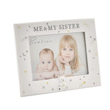 Baby Photo Frame - Bambino Resin Me & My Sister 6x4in