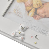 Baby Photo Frame - Bambino Resin Baby Girl 4x4in