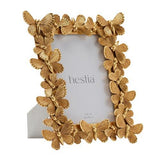 Hestia Butterfly Design Resin Photo Frame 4x6in