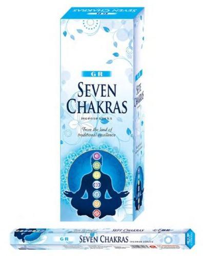 7 Chakra Incense - GR Hexa