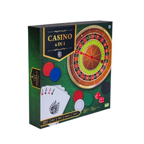 4-in-1 Casino Game Set