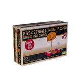 Basketball Mini Pong Drinking Game - Pack of 2