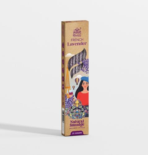 Smudge Incense 25g - Himalaya French Lavender
