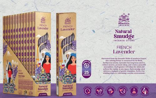 Smudge Incense 25g - Himalaya French Lavender