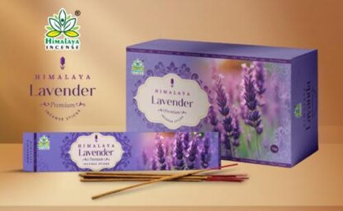 Pure & Natural Incense 15g - Himalaya Lavender