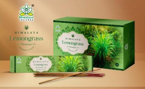 Pure & Natural Incense 15g - Himalaya Lemongrass