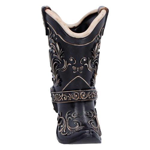 Wild West Cowboy Boot Pen Pot 17cm - Nemesis Now