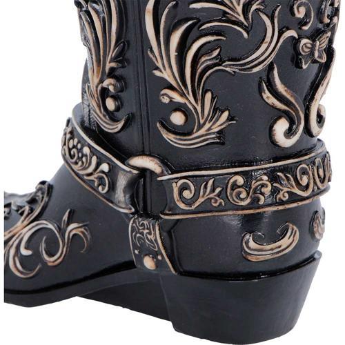 Wild West Cowboy Boot Pen Pot 17cm - Nemesis Now