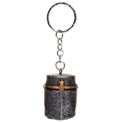 Medieval Knight Helmet Keyring - Pack of 24