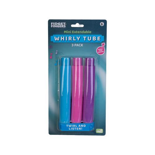 Extendable Whirly Sensory Tubes - 3 Pieces - Pack of 4