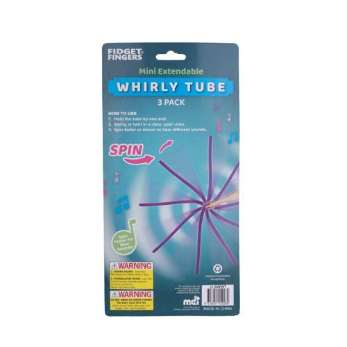 Extendable Whirly Sensory Tubes - 3 Pieces - Pack of 4