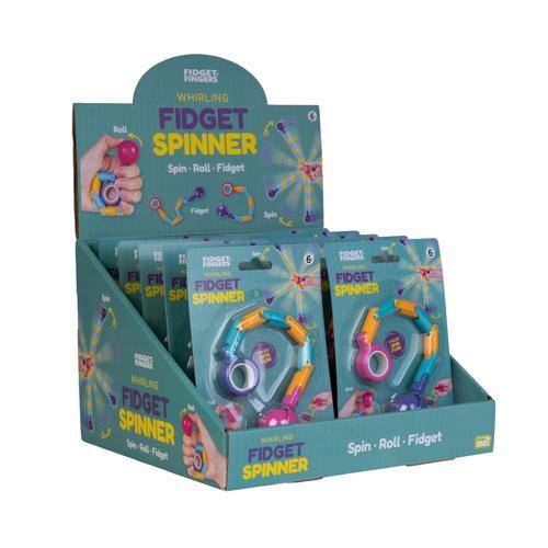 Whirling Fidget Spinner - Pack of 12