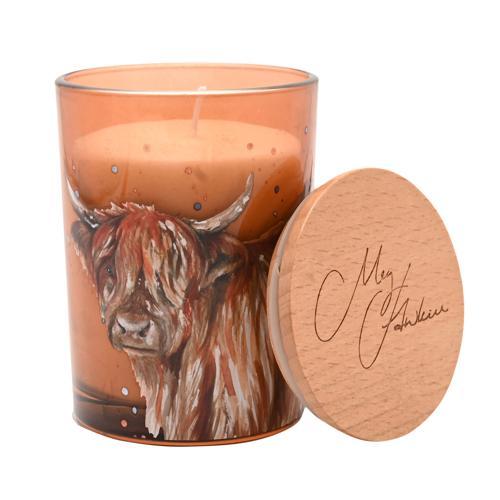 Candle 250g - Meg Hawkins Highland Cow Apple Orchard