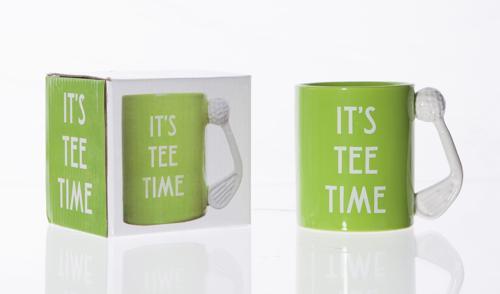 Golf Mug - It's Tee Time - Pack of 2