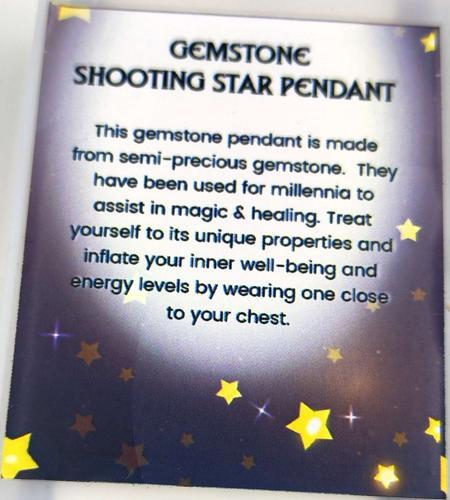 Gemstone Star Pendant