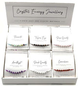 Tiger's Eye Gemstone Bead Bracelet - Pack of 6