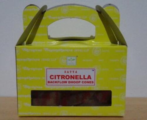Backflow Dhoop Cones - Satya Citronella