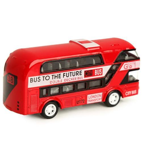 City Bus Pull Back Toy - Pack of 12