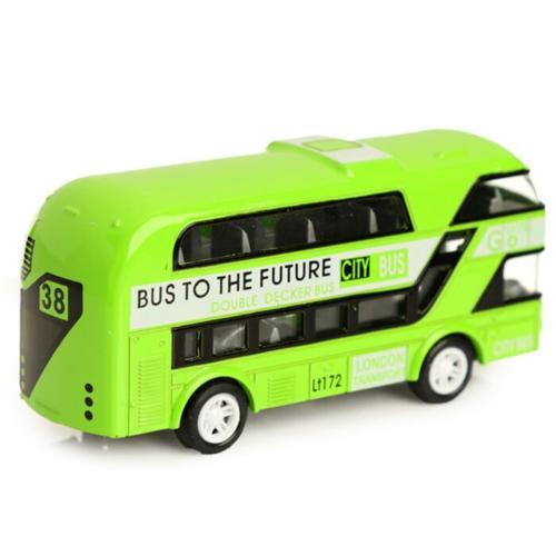 City Bus Pull Back Toy - Pack of 12