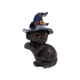 Witches Magical Black Cat Resin Figures - Pack of 12
