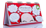Office Excuses Desktop Flip Book - Pack of 2