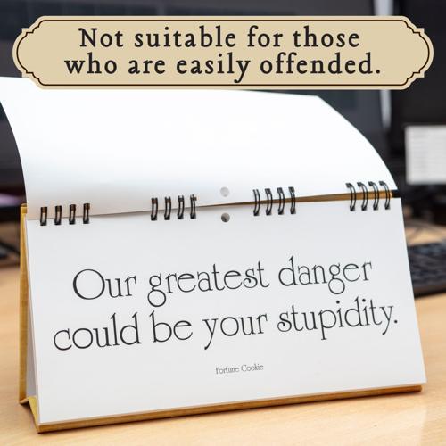Classic Insults Desktop Flip Book - Pack of 2