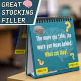 Riddle a Day Desktop Flip Book - 100 Riddles - Pack of 2