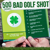 Golf Humour Book - 500 Excuses for a Bad Golf Shot - Pack of 6