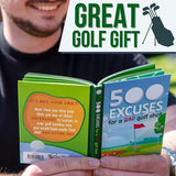 Golf Humour Book - 500 Excuses for a Bad Golf Shot - Pack of 6