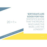 21: Adult-ish Now Funny Quote Pocket Book - Pack of 6