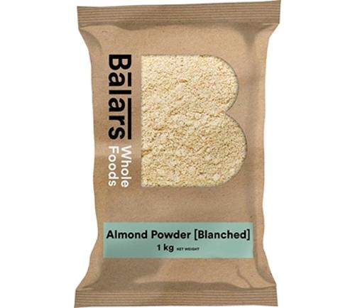 ALMONDS BLANCHED GROUND 1KG  - Balars