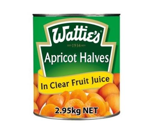 APRICOT HALVES IN JUICE A10  - Watties
