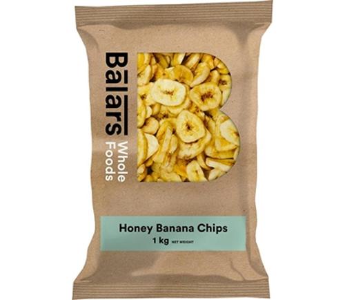 BANANA CHIPS SWEETENED 1KG  - Balars