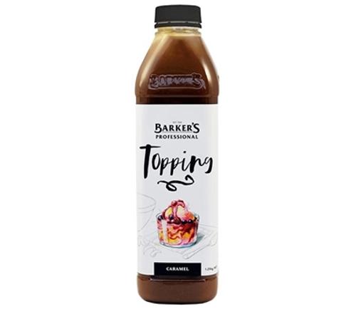 SAUCE TOPPING CARAMEL 1.25KG  - Barkers