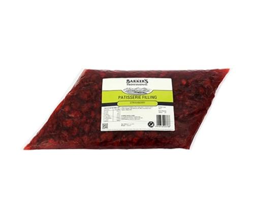 FILLING PATISSERIE STRAWBERRY 1.25KG  - Barkers