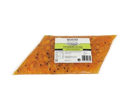 PATISSERIE FILLING PEACH/PASSIONFRUIT 1.25KG  - Barkers