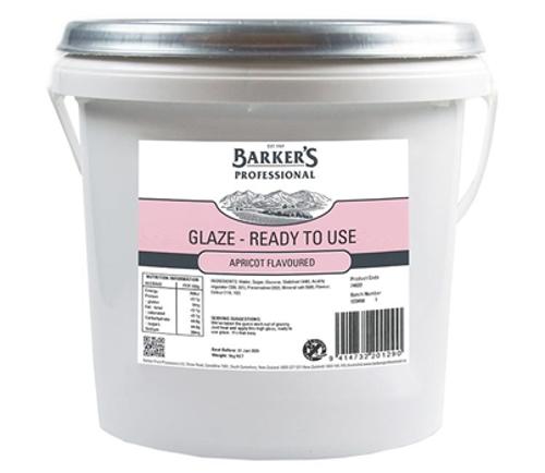 GLAZE APRICOT READY TO USE 5KG  - Barkers